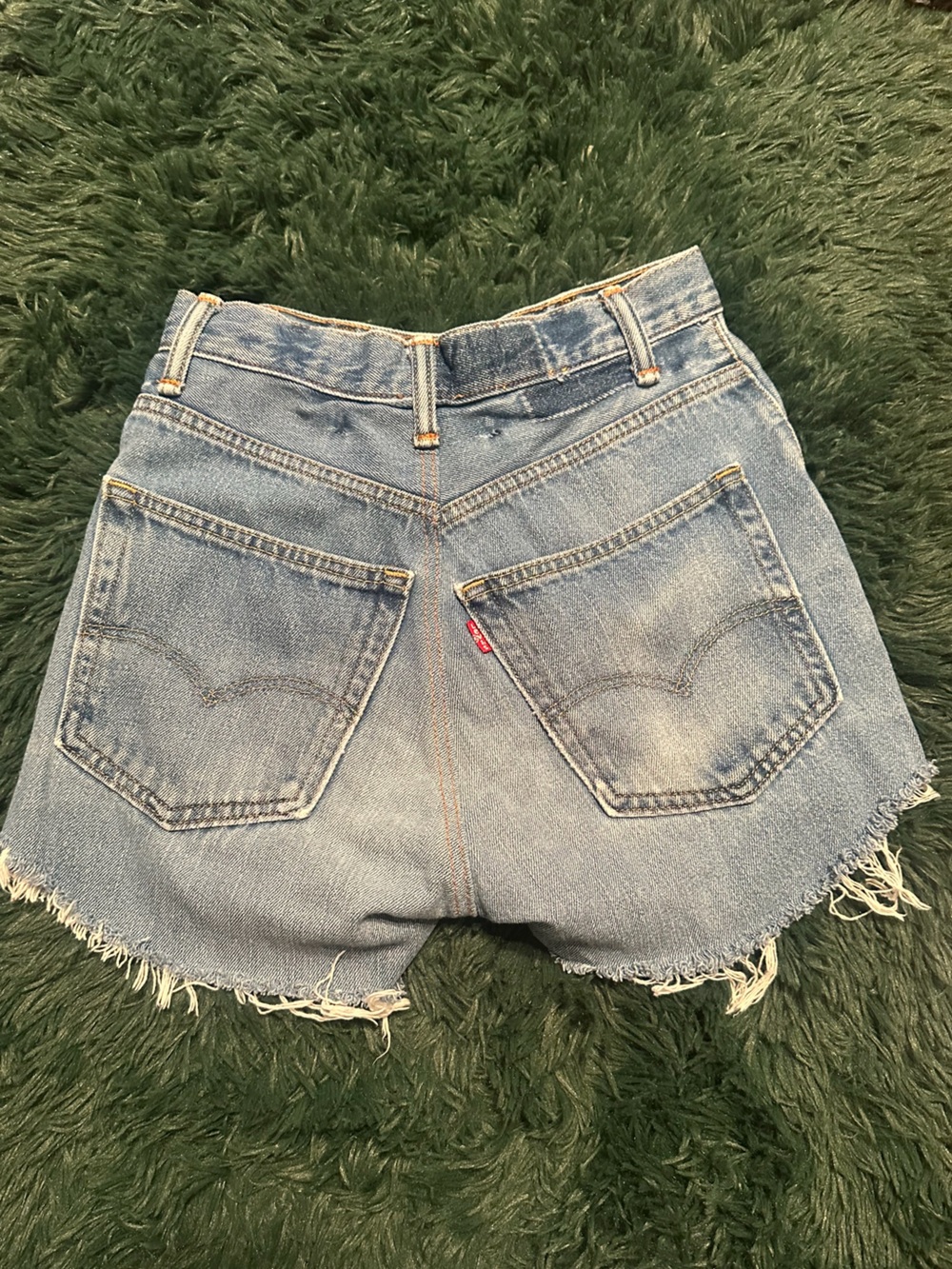 Levi's Light Blue Denim Jean Shorts